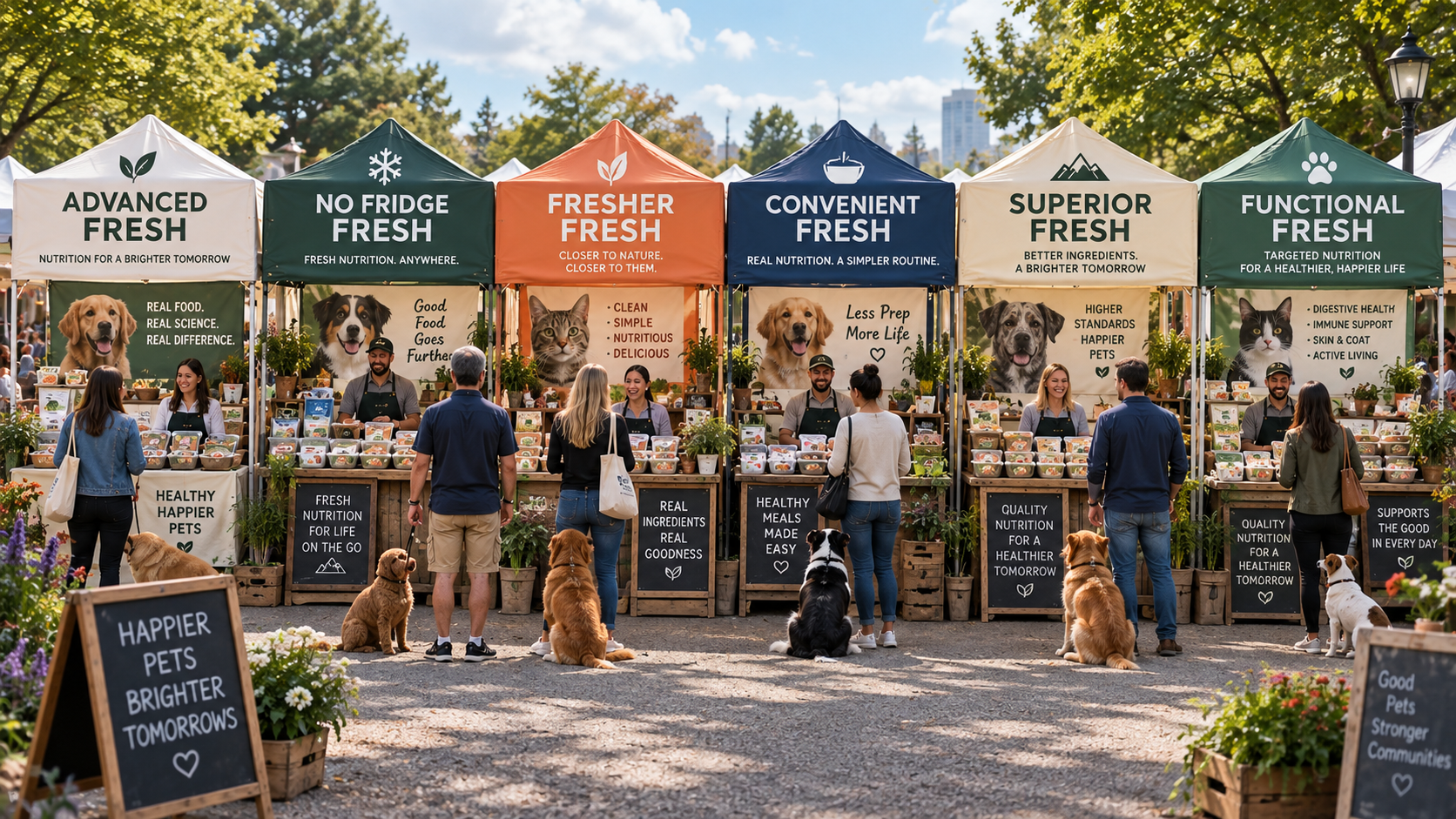 Pet food brands chasing each other into similar nutrition categories